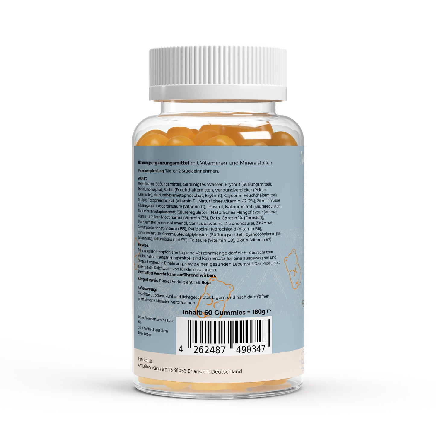 Multivitamin + Mineral Gummies - 60 Stk.