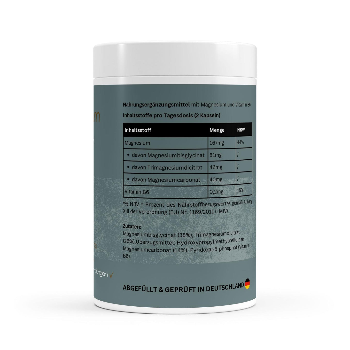 Magnesium Komplex + Vitamin B6 - 90 Kapseln