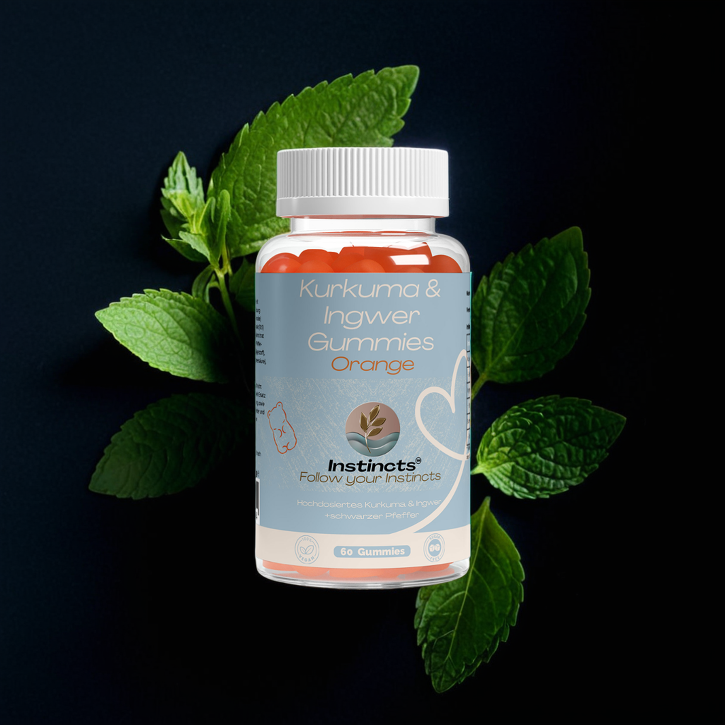 Kurkuma & Ingwer Gummies - 60 Stk.