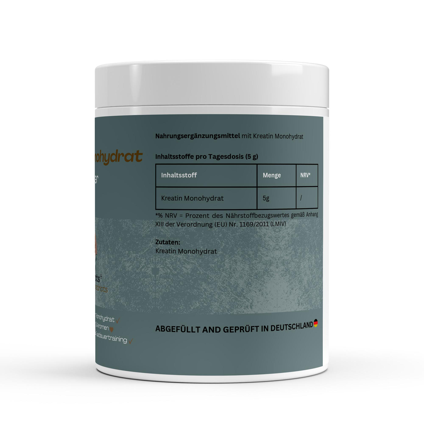 Kreatin Monohydrat Pulver - 1000g