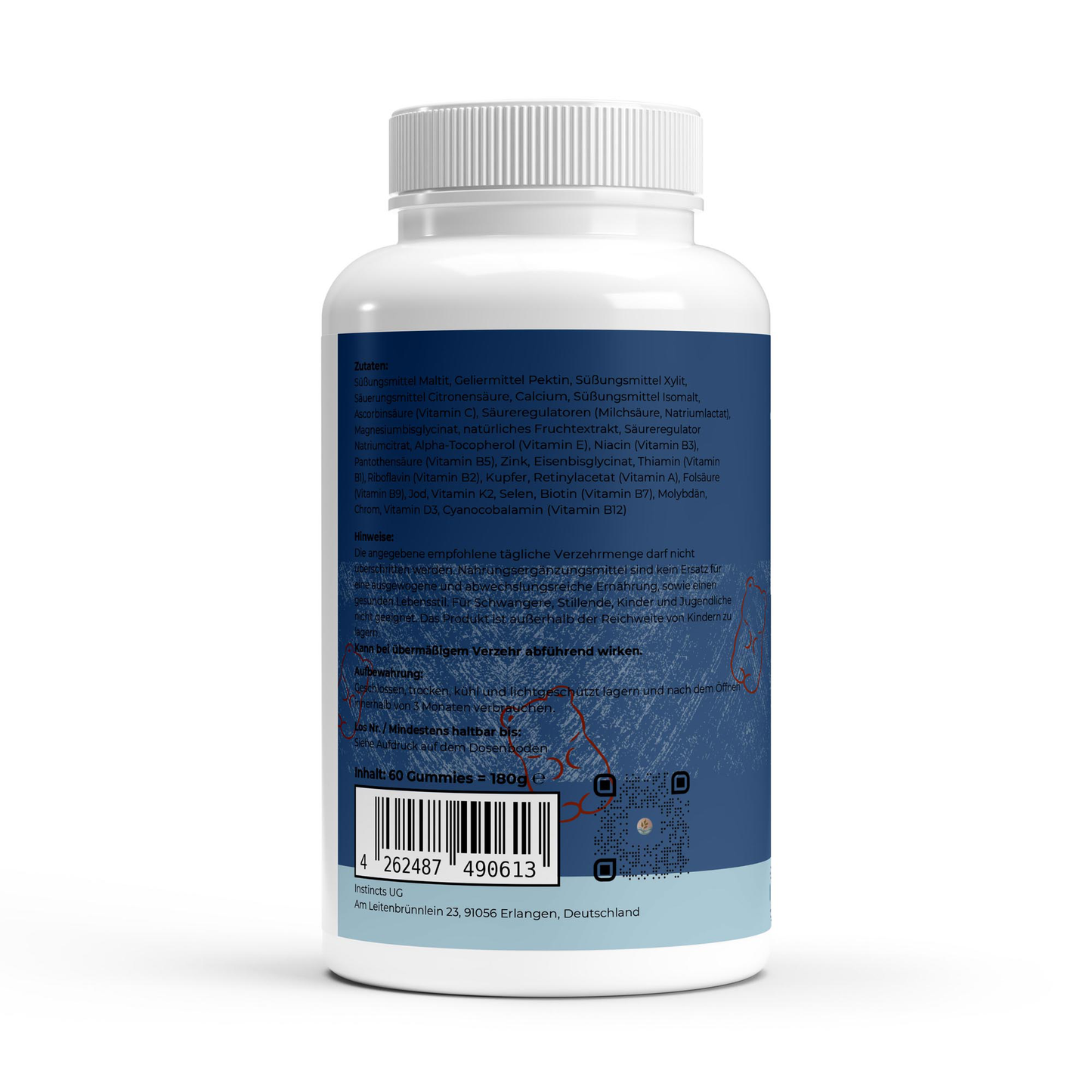 Premium Multivitamin + Mineral Gummies - 60 Stk.