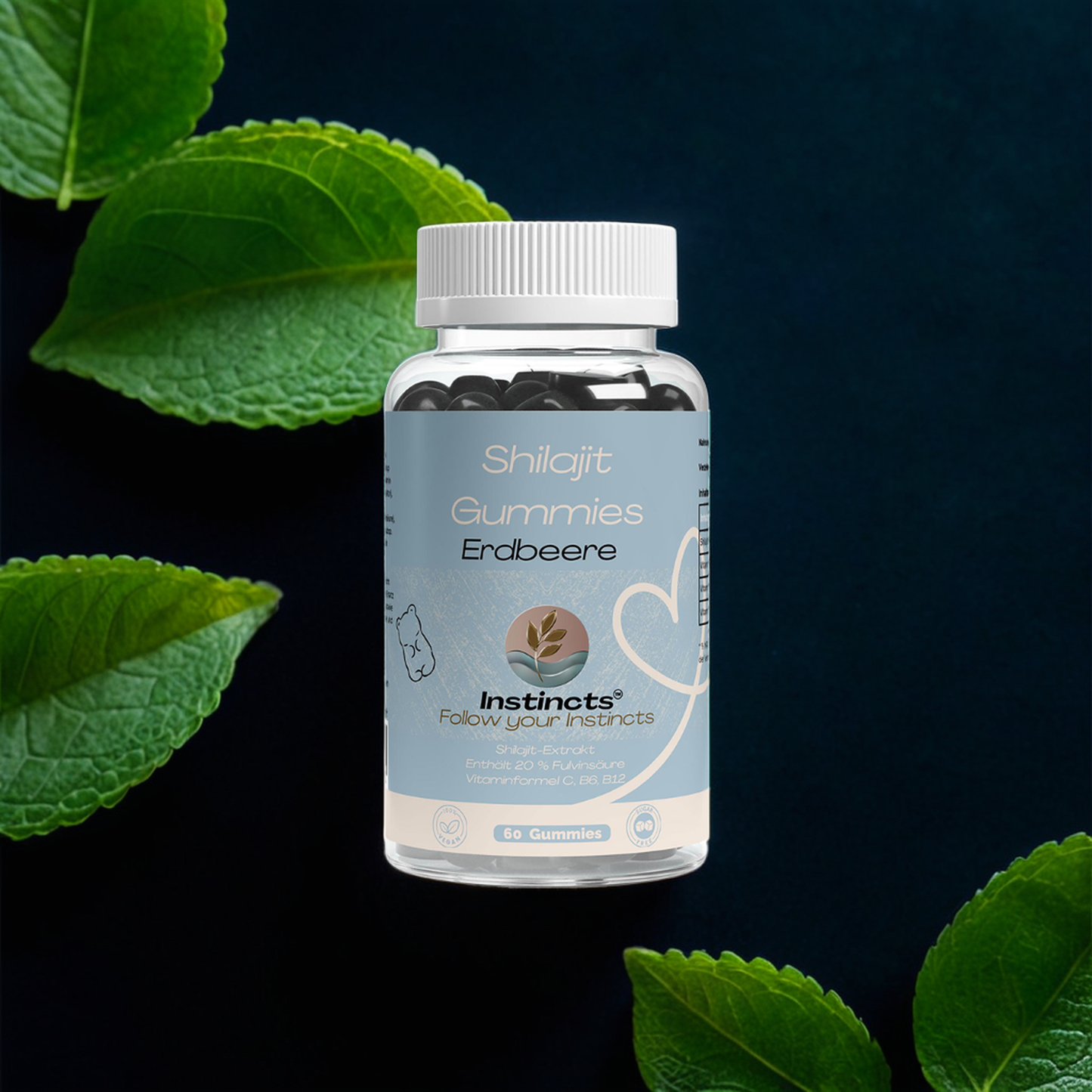 Shilajit Gummies + Vitamin C,B6, B12 - 60 Stk.