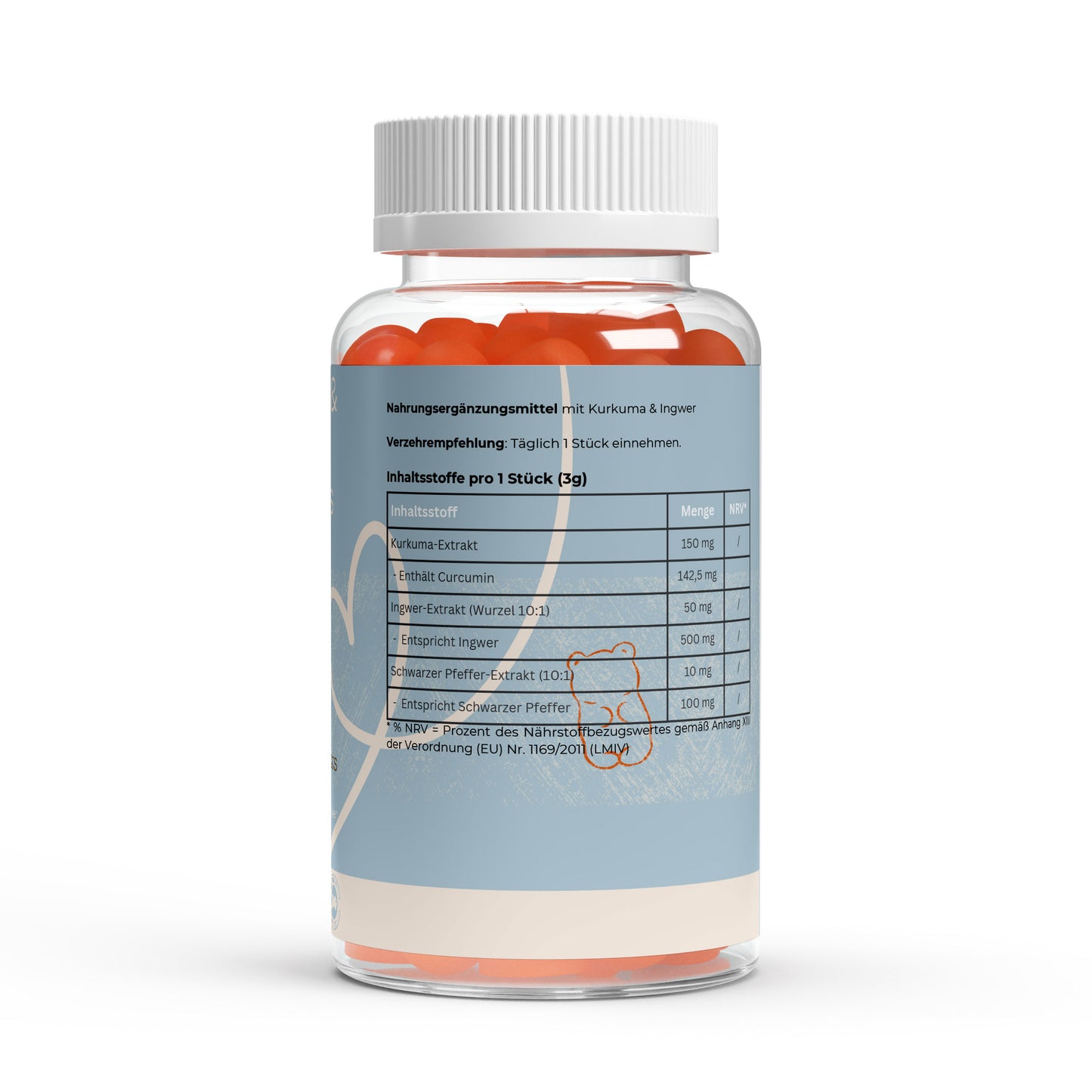 Kurkuma & Ingwer Gummies - 60 Stk.