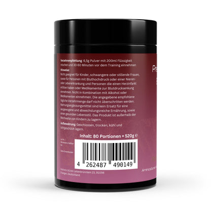 Pre-Workout Booster - 520g - Himbeere