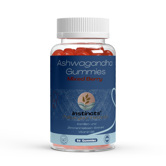 Premium Ashwagandha Gummies 300 + Vitamin B6,- 60 Stk