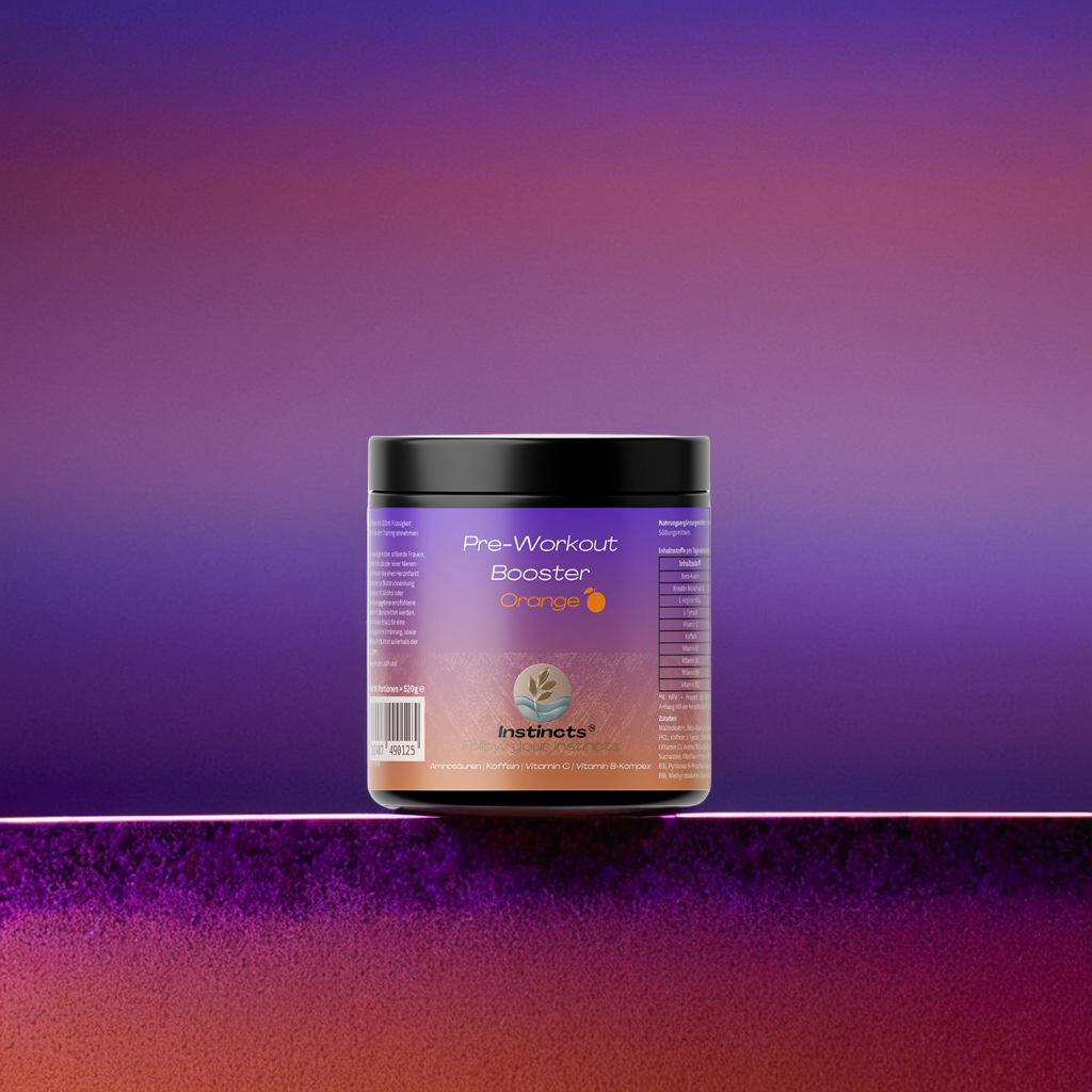 Pre-Workout Booster - 520g - Orange