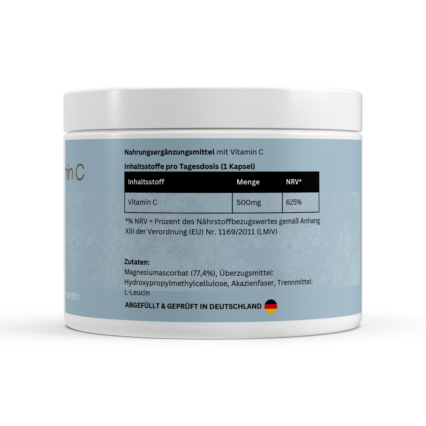 Gepuffertes Vitamin C 500mg - 360 Kapseln