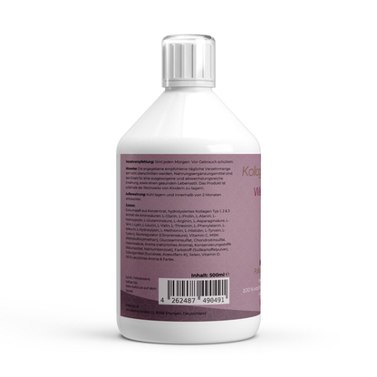 Kollagen Vital  PLUS+ Shots - Wild Berry  - 500ml