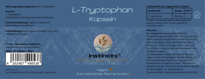 L-Tryptophan - 90 Kapseln