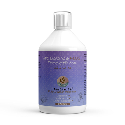 Vita Balance PLUS+  Probiotik Mix- mikroverkapselt - Zitrone - 500ml