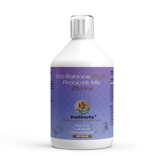 Vita Balance PLUS+  Probiotik Mix- mikroverkapselt - Zitrone - 500ml