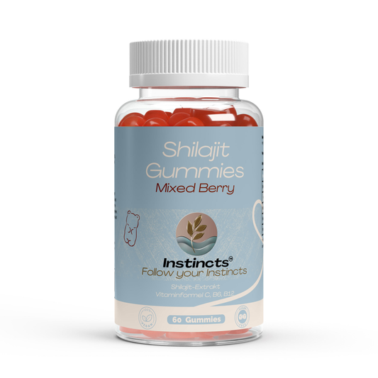 Premium Shilajit Gummies 1000 + Vitamin C,B6, B12 - 60 Stk