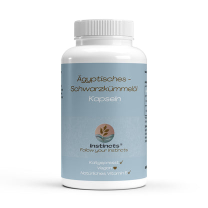 Ägyptisches Schwarzkümmelöl - 240 vegane Softgels
