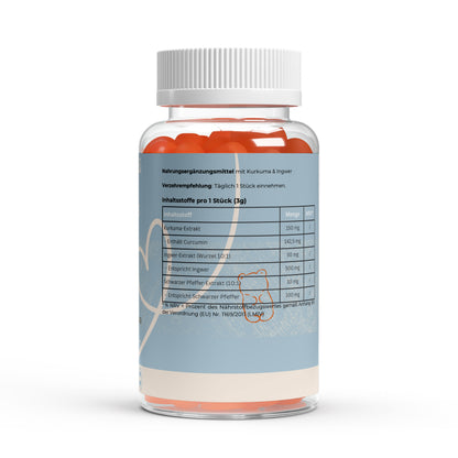 Kurkuma & Ingwer Gummies - 60 Stk.